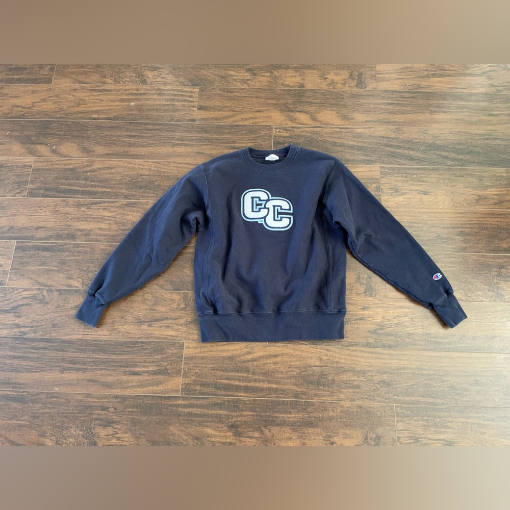 Champion Reverse Weave CC LOGOSweatshirt Navy Crewneck Casual - med